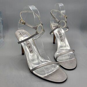GINA London Crystal Detail High Heel Sandals